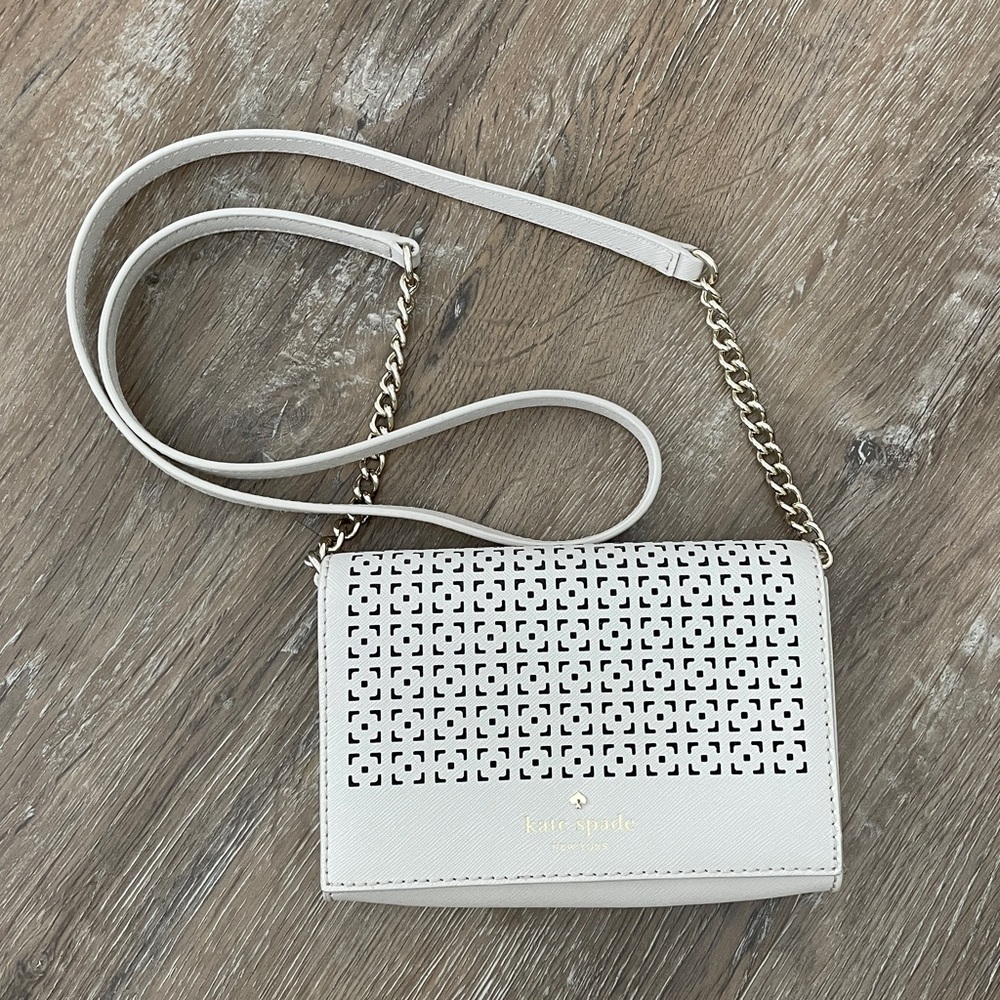 Kate Spade cross body purse convertible clutch